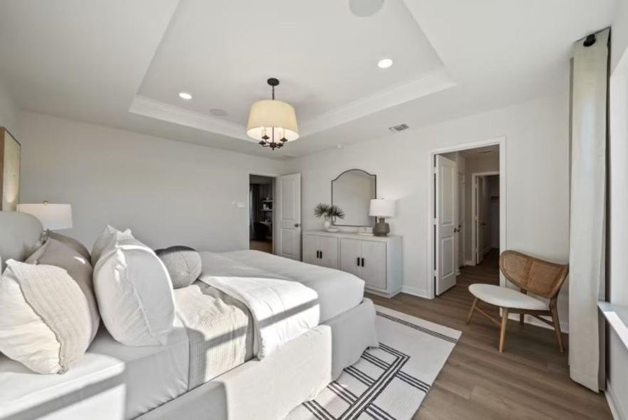 Photo of Centex model home with same floor plan, not of actual home listed. Photo of Centex model home with same floor plan, not of actual home listed.