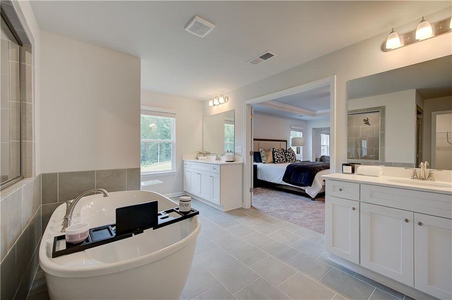 Furnished interior view inside a new home in Westwind Estates, Hampton (Image 28). Furnished interior view inside a new home in Westwind Estates, Hampton (Image 28).