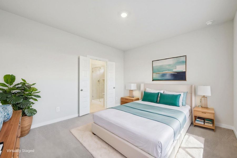 Furnished interior view inside a new home in Landing Meadows - Traditional Series, New Caney (Image 8). Furnished interior view inside a new home in Landing Meadows - Traditional Series, New Caney (Image 8).