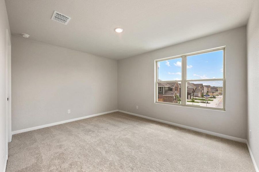 Spacious, unfurnished interior of a new home in Patterson Ranch, Georgetown (Image 33). Spacious, unfurnished interior of a new home in Patterson Ranch, Georgetown (Image 33).