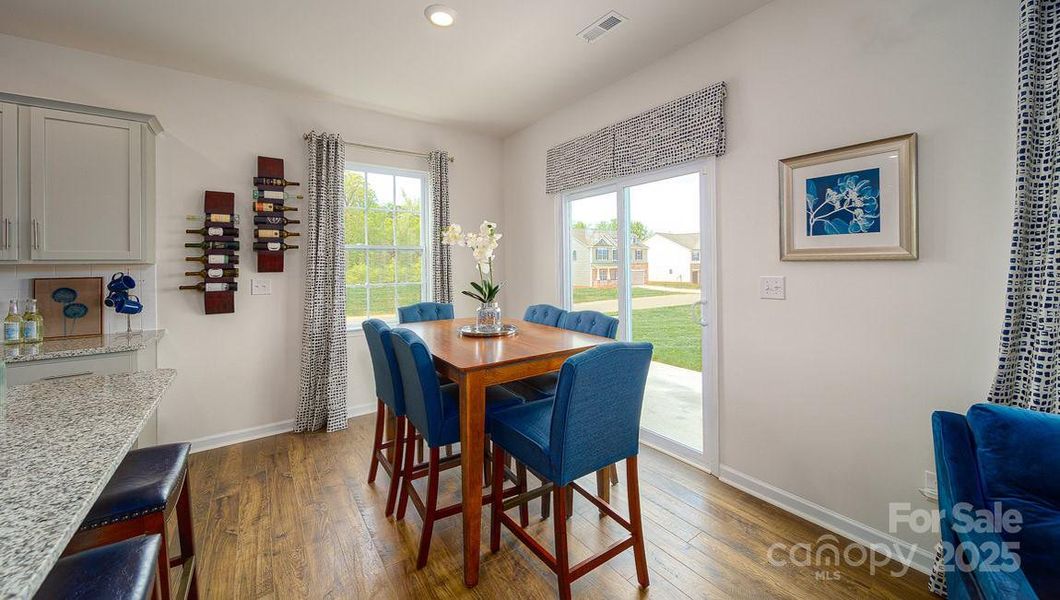 Furnished interior view inside a new home in Nolen Farm, Gastonia (Image 30).