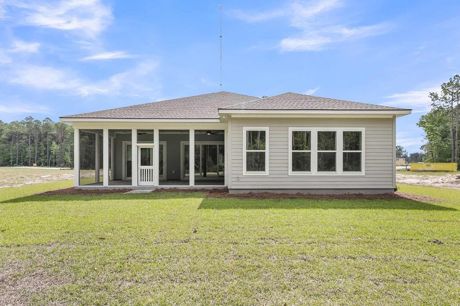 Representative exterior details of a home built from the The Honeysuckle by David Weekley Homes in Point Hope - Village Collection, Charleston (Image 3). Representative exterior details of a home built from the The Honeysuckle by David Weekley Homes in Point Hope - Village Collection, Charleston (Image 3).