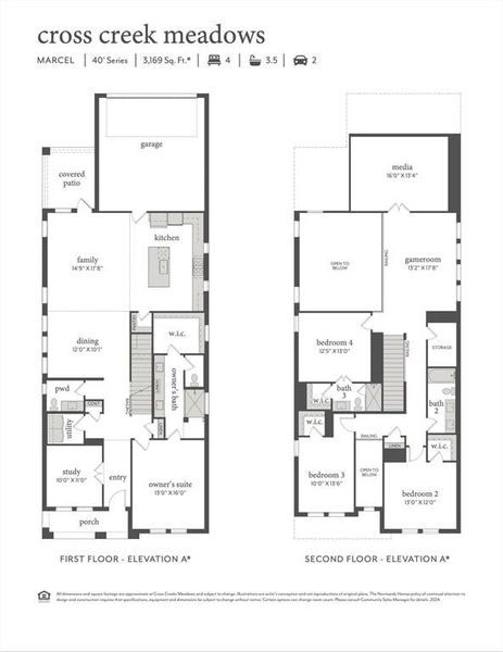 Featuring a dreamy main floor owner's suite, open concept living-dining-kitchen and spacious secondary bedrooms, our new Marcel floor plan is a dream come true!