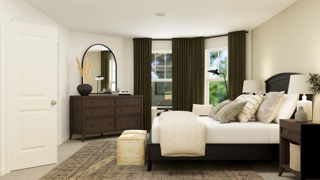 Furnished interior view inside a new home in Deer Valley, Canton (Image 12).