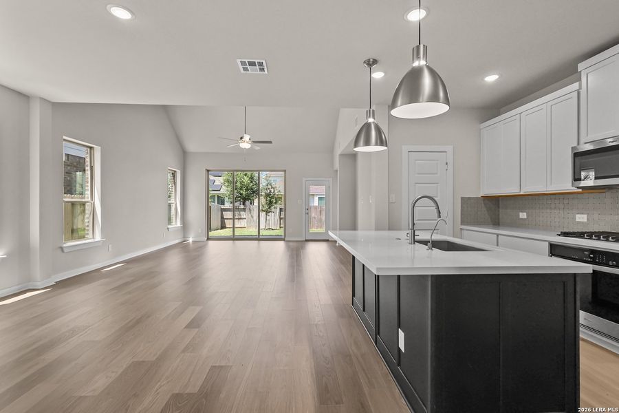 Furnished interior view inside a new home in Stillwater Ranch, San Antonio (Image 15).