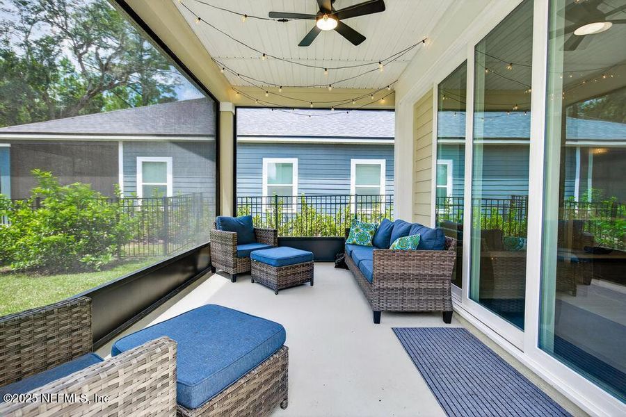 Furnished interior view inside a new home in Tributary, Yulee (Image 4).