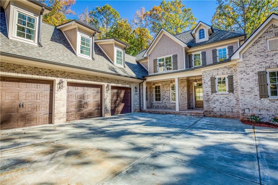 Exterior details and patio area of a home in , Monroe (Image 2). Exterior details and patio area of a home in , Monroe (Image 2).