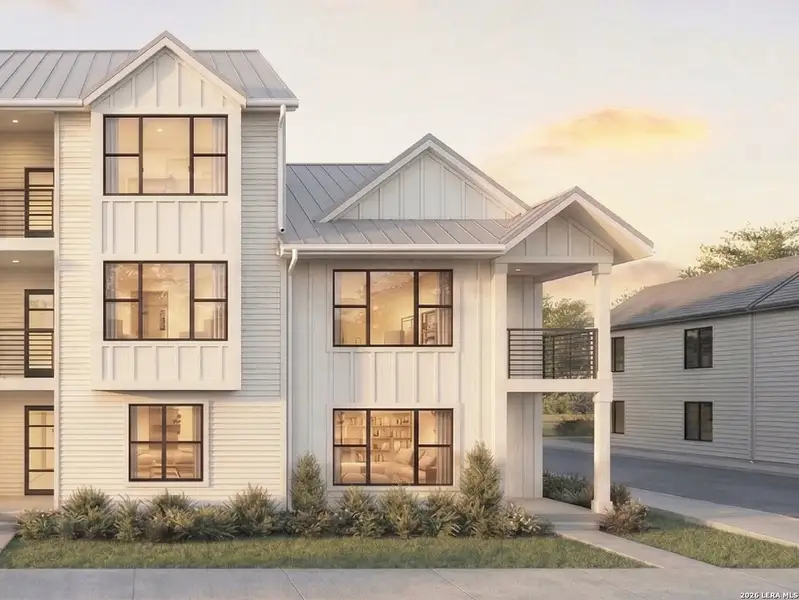 Front exterior of a new home in , San Antonio, TX, highlighting curb appeal (Image 9).