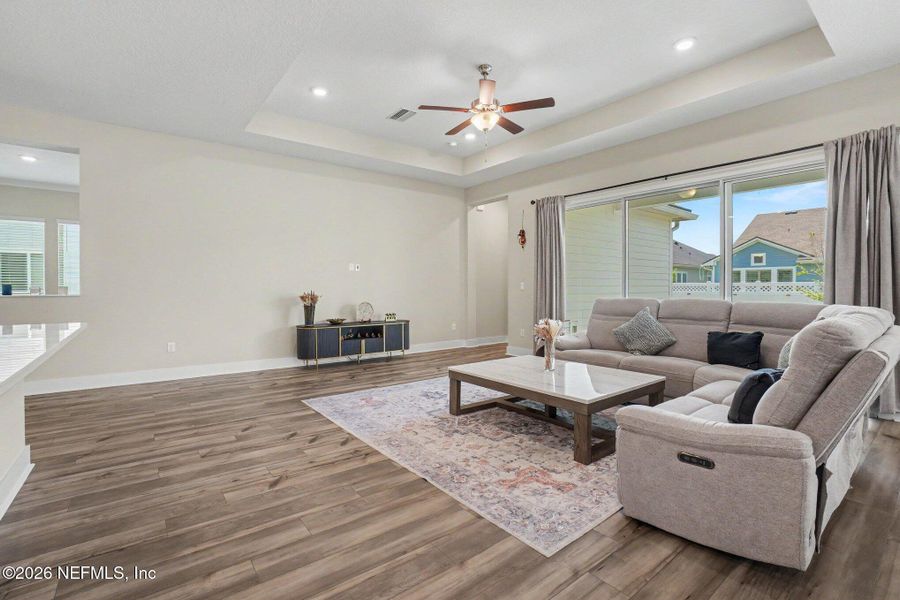 Furnished interior view inside a new home in , St. Augustine (Image 14).