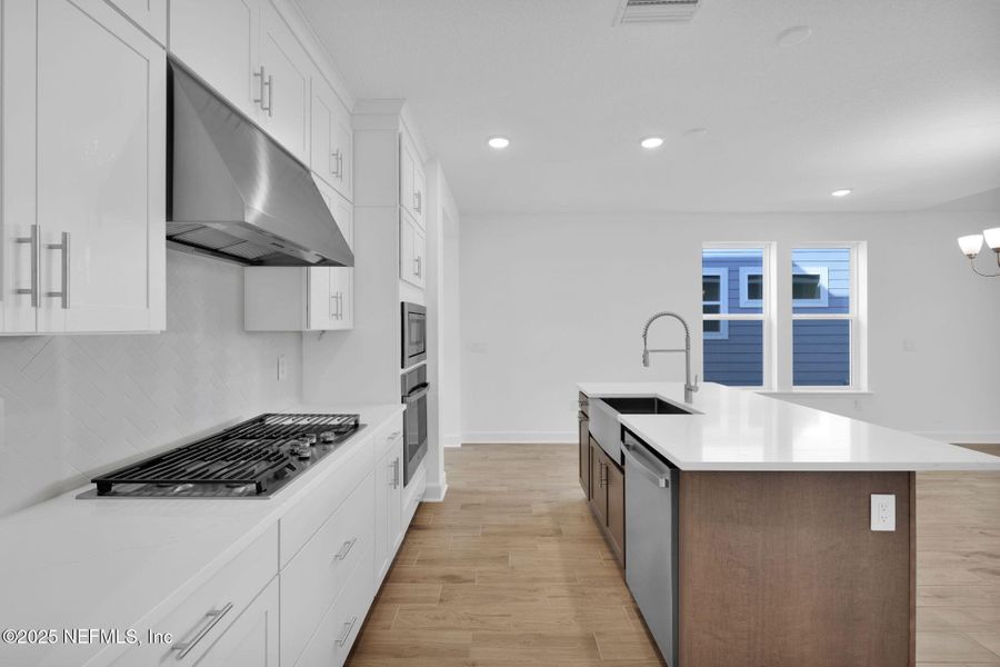 Furnished interior view inside a new home in Crosswinds at Nocatee, Ponte Vedra (Image 15).