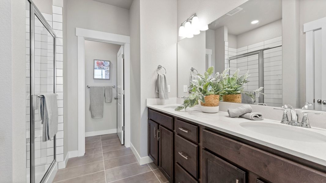 Representative furnished interior of a home built from the The Eldorado by Landmark Homes in The Lakes at Centerra, Loveland (Image 17). Representative furnished interior of a home built from the The Eldorado by Landmark Homes in The Lakes at Centerra, Loveland (Image 17).