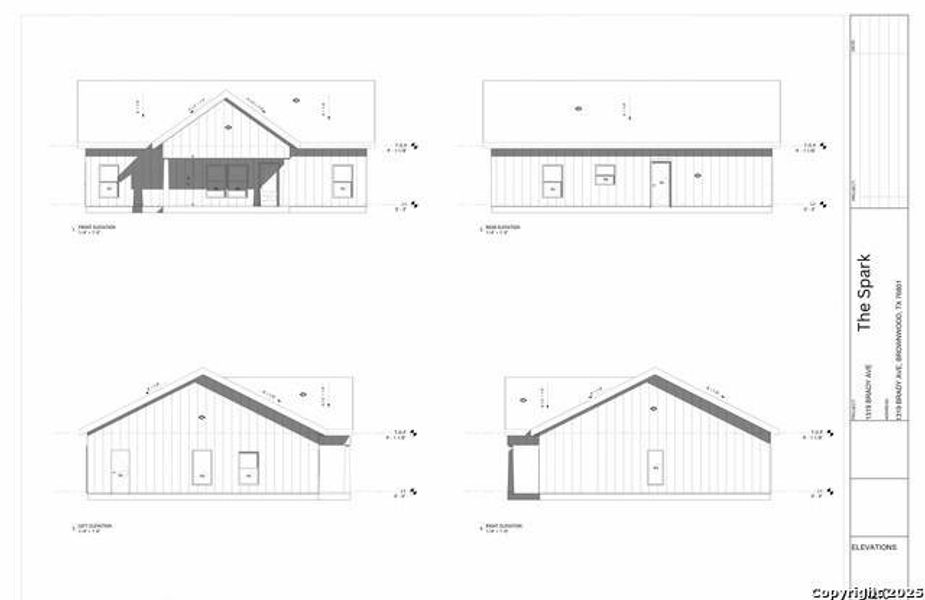 Exterior rendering of this home design in , Brownwood, TX (Image 3). Exterior rendering of this home design in , Brownwood, TX (Image 3).