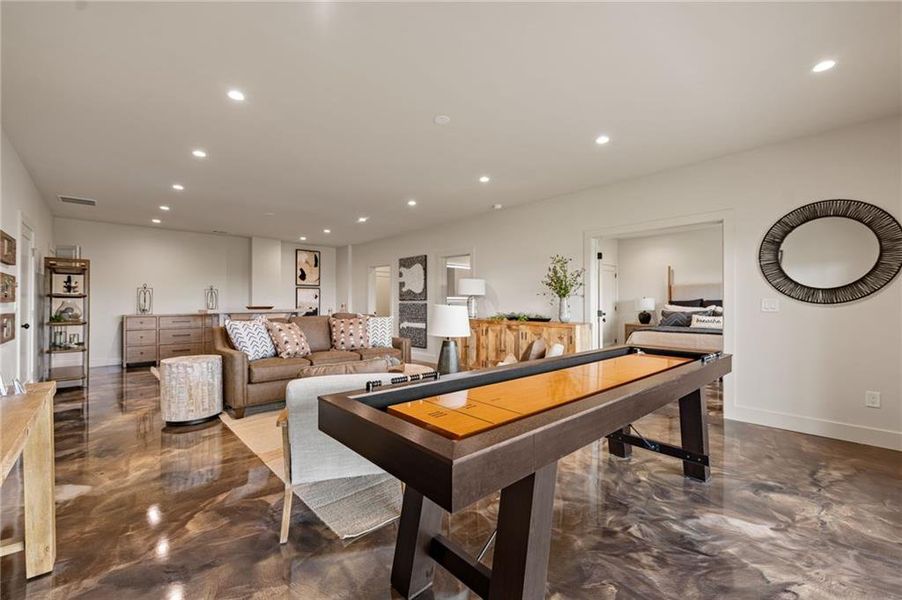 Furnished interior view inside a new home in , Morganton (Image 55).