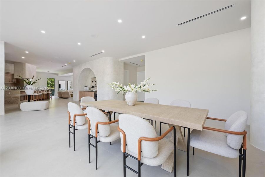 Furnished interior view inside a new home in , Miami (Image 7).