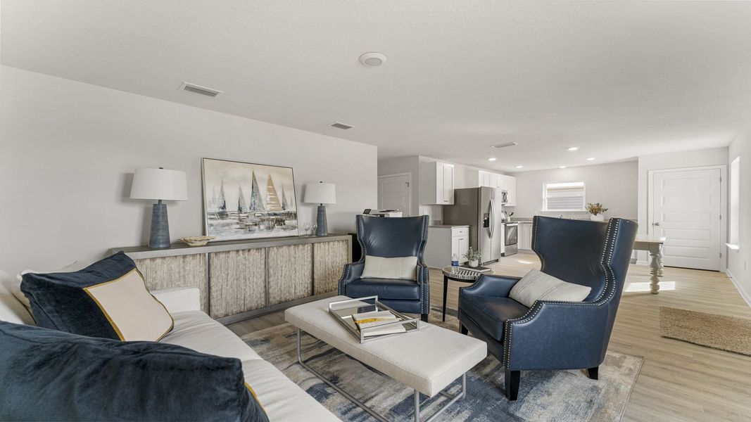 Representative furnished interior of a home built from the Callaway by D.R. Horton in Sunny Hills, Chipley (Image 8).