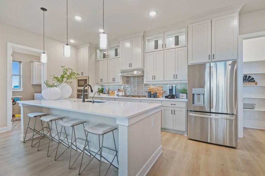 Furnished interior view inside a new home in Karis, Crowley (Image 4).