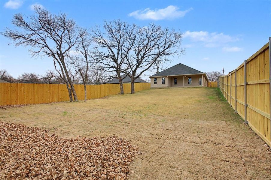 Exterior details and patio area of a home in , Dallas (Image 3). Exterior details and patio area of a home in , Dallas (Image 3).