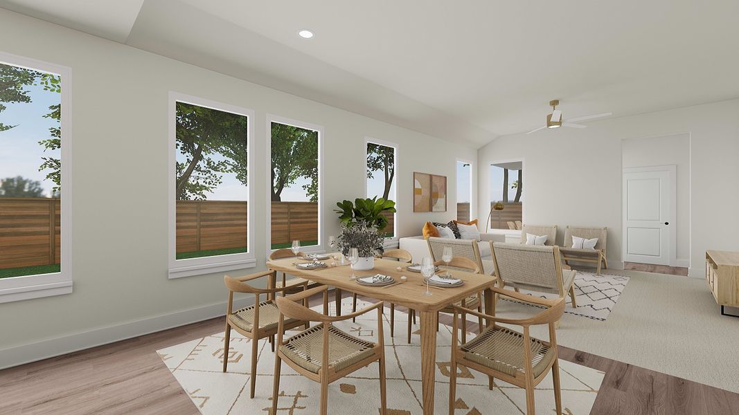 Representative furnished interior of a home built from the Palomino by Tri Pointe Homes in Avondale, Fate (Image 7). Representative furnished interior of a home built from the Palomino by Tri Pointe Homes in Avondale, Fate (Image 7).