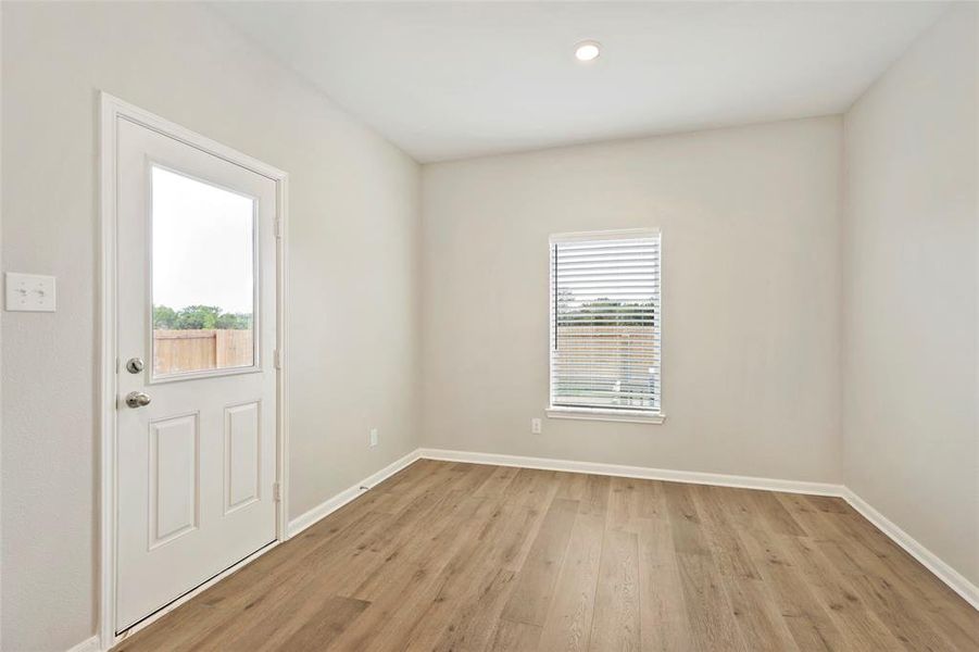 Spacious, unfurnished interior of a new home in Creekside Estates, Terrell (Image 23). Spacious, unfurnished interior of a new home in Creekside Estates, Terrell (Image 23).