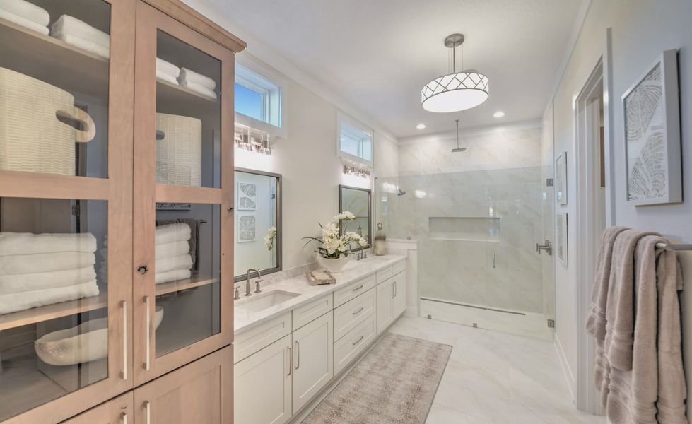 Furnished interior view inside a new home in Middlebourne, St. Johns (Image 22).
