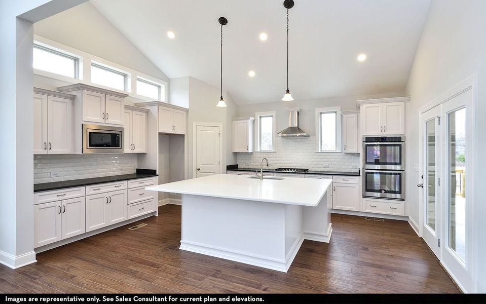Representative furnished interior of a home built from the Hargrove by CastleRock Communities in Belvoir, Fairview (Image 7).