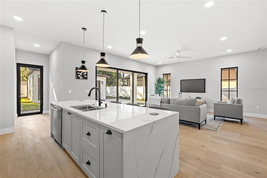 Furnished interior view inside a new home in , Orlando (Image 18). Furnished interior view inside a new home in , Orlando (Image 18).