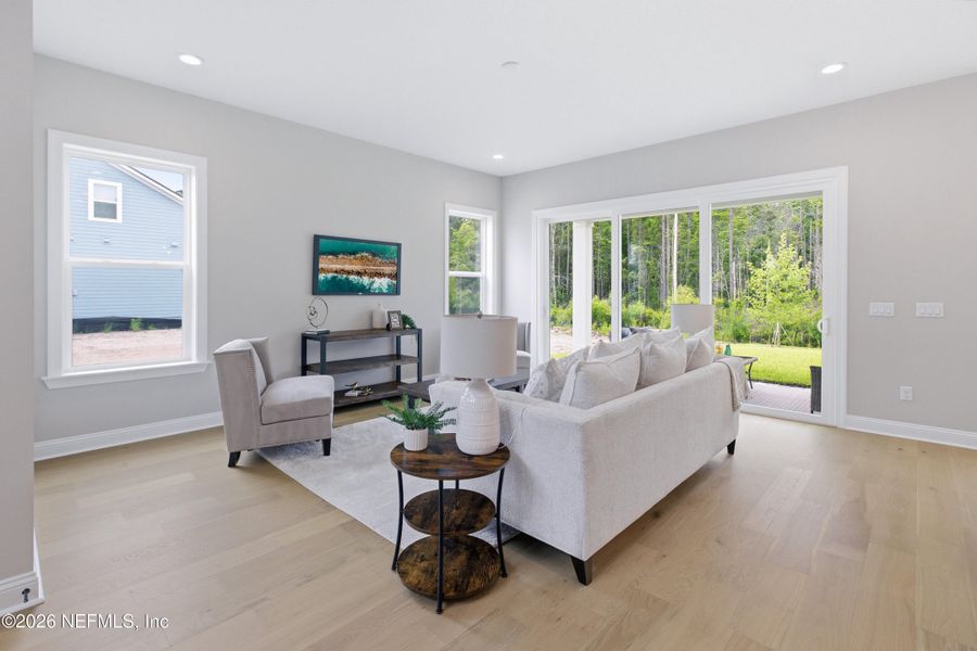 Furnished interior view inside a new home in , Ponte Vedra (Image 21).