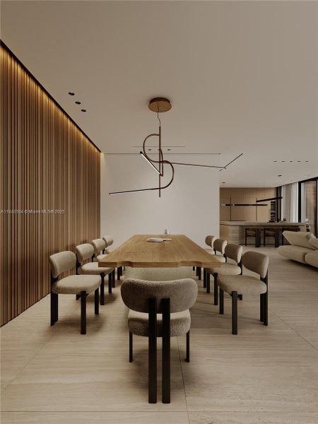 Furnished interior view inside a new home in , Miami (Image 6). Furnished interior view inside a new home in , Miami (Image 6).