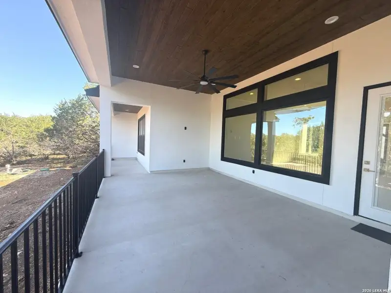 Exterior details and patio area of a home in , Spring Branch (Image 30).