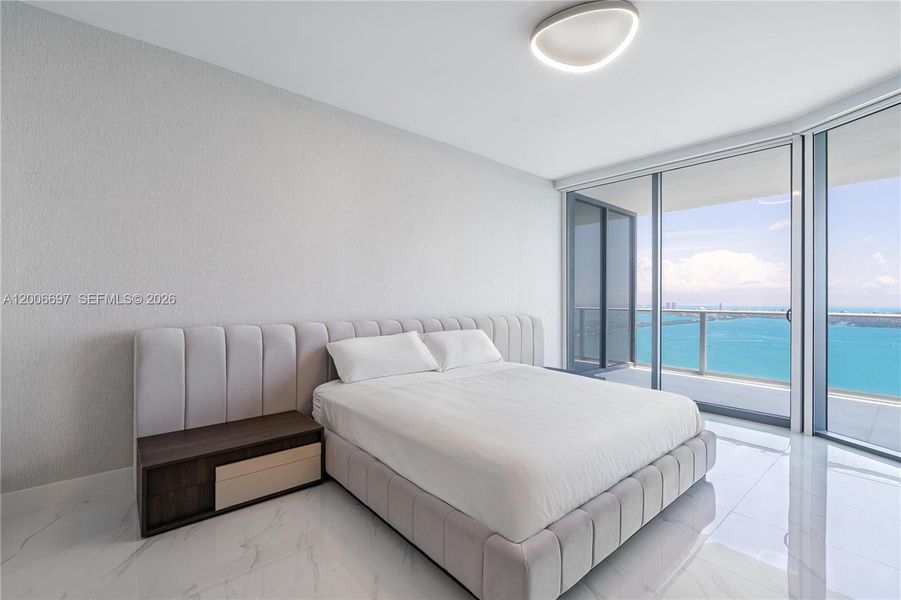 Furnished interior view inside a new home in , Miami (Image 17).