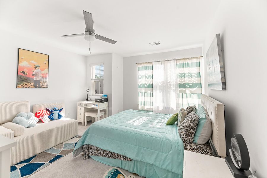Furnished interior view inside a new home in Boykins Run Townhomes, Moncks Corner (Image 23).