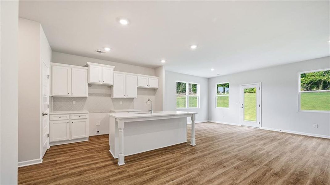 Furnished interior view inside a new home in Brookland Commons, Monroe (Image 7).