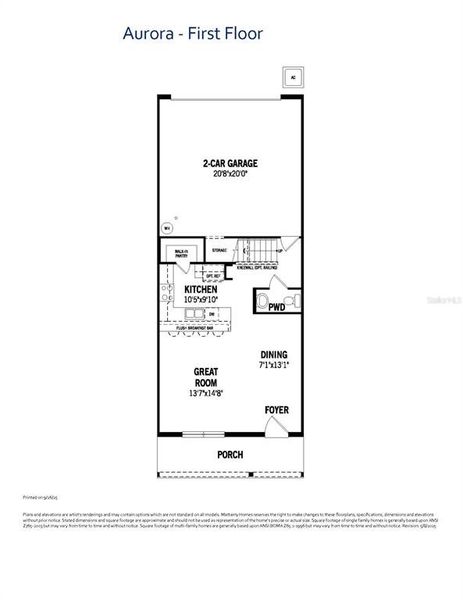 2D floor plan layout of this home in Rainwood, Groveland, FL (Image 4). 2D floor plan layout of this home in Rainwood, Groveland, FL (Image 4).