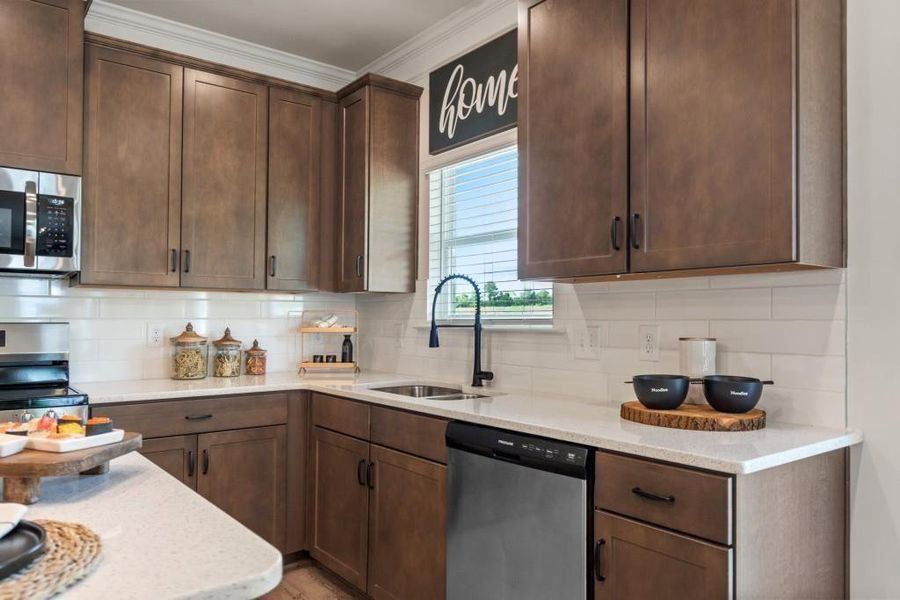 Furnished interior view inside a new home in The Stiles, Cartersville (Image 21).