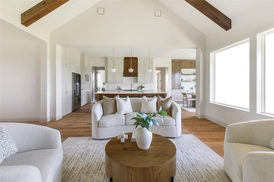 Furnished interior view inside a new home in , Chappell Hill (Image 26).