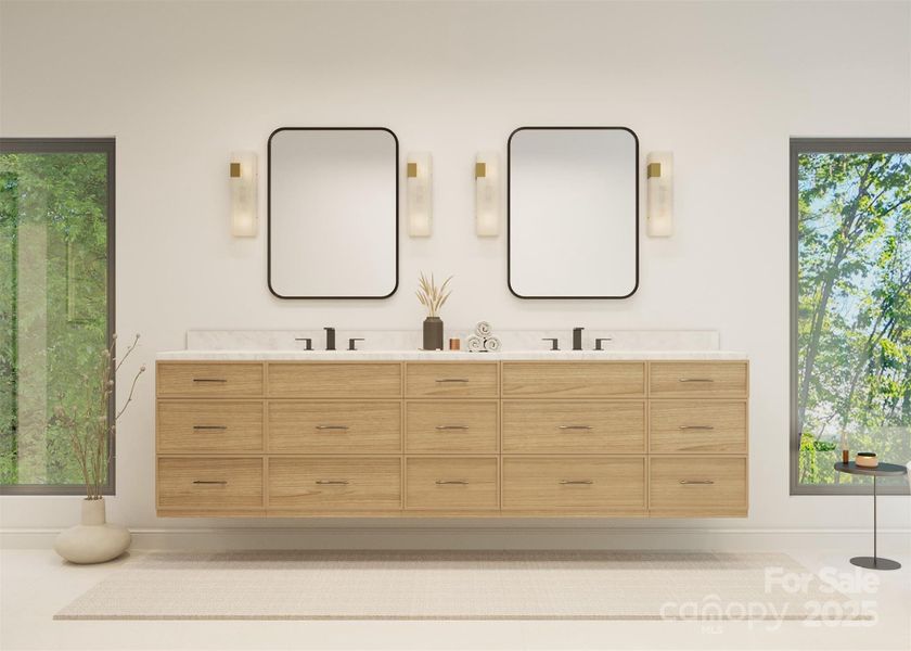 Close-up of interior finishes inside a home in , Arden (Image 15).