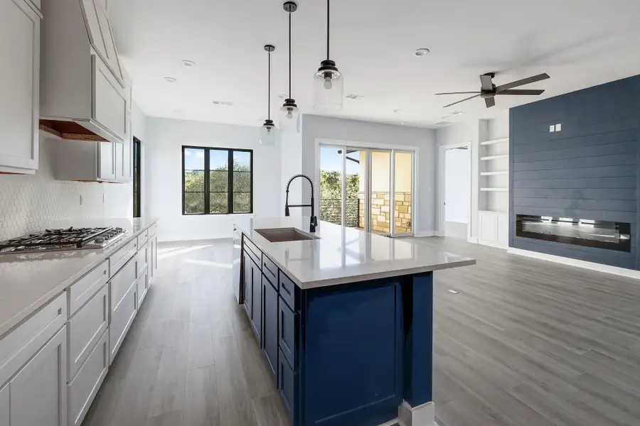 Furnished interior view inside a new home in , Austin (Image 8).
