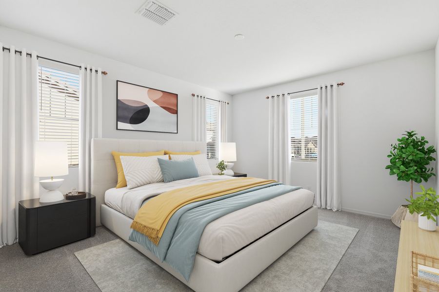 Furnished interior view inside a new home in Parkside, Avondale (Image 6).