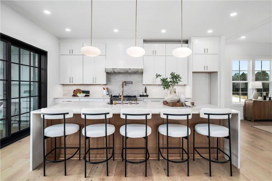 Furnished interior view inside a new home in , Milton (Image 53).