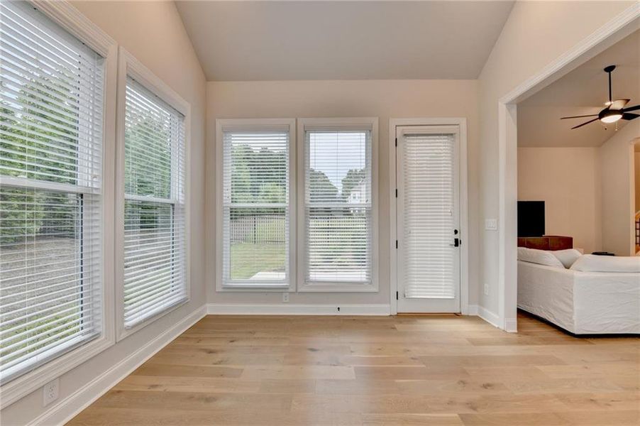 Spacious, unfurnished interior of a new home in Ellington Townhomes, Suwanee (Image 62).