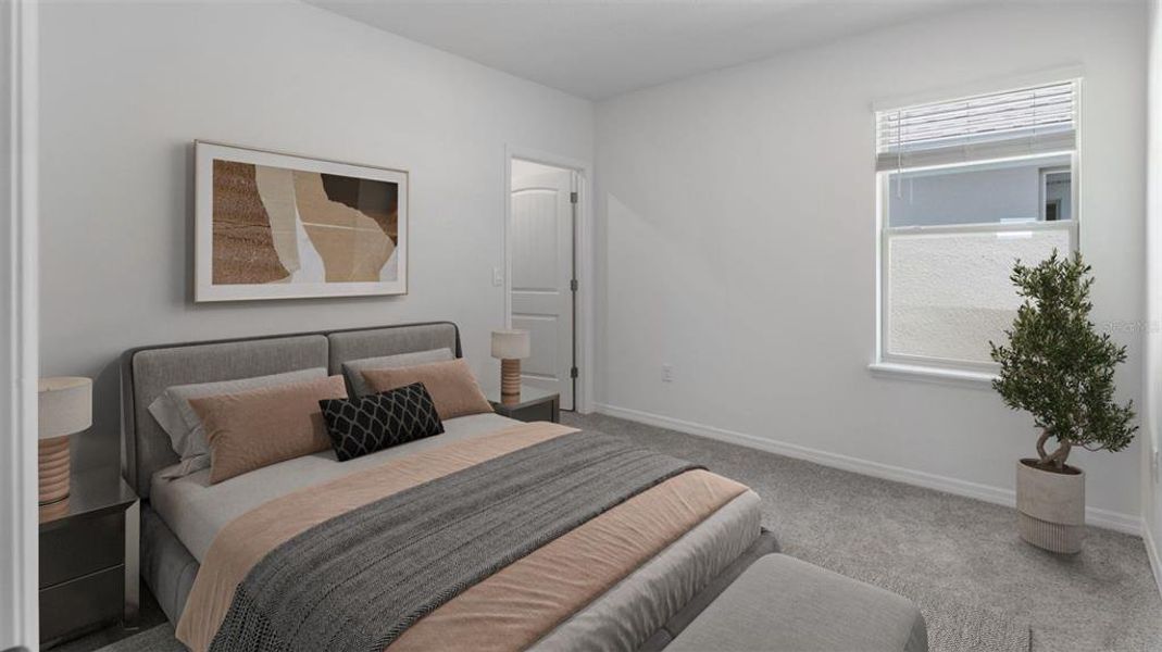 Furnished interior view inside a new home in Waterleigh, Winter Garden (Image 12).