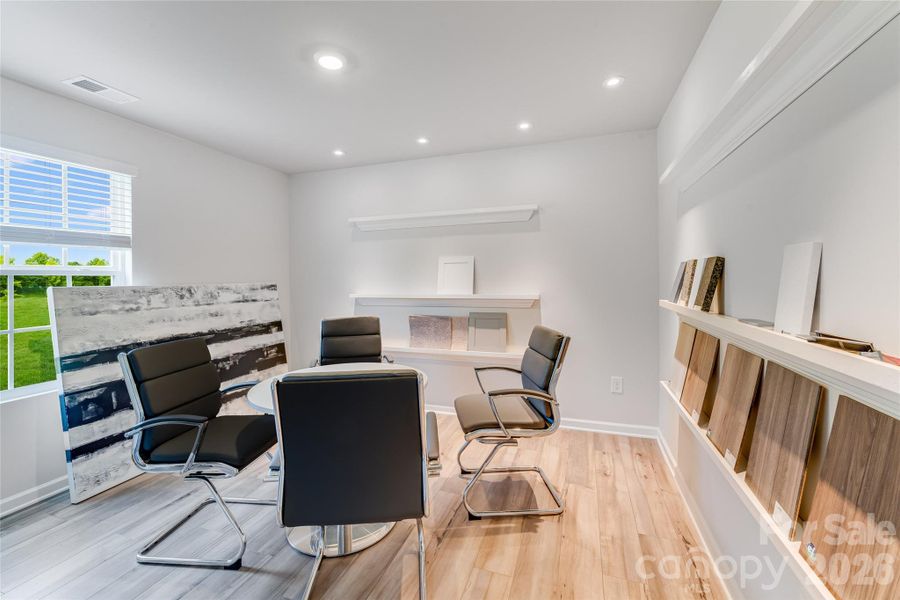 Furnished interior view inside a new home in Walkers Mill, Edgemoor (Image 17).