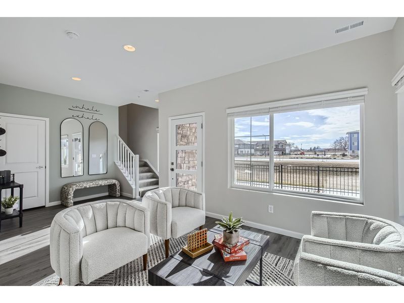 Furnished interior view inside a new home in Northfield, Fort Collins (Image 6).