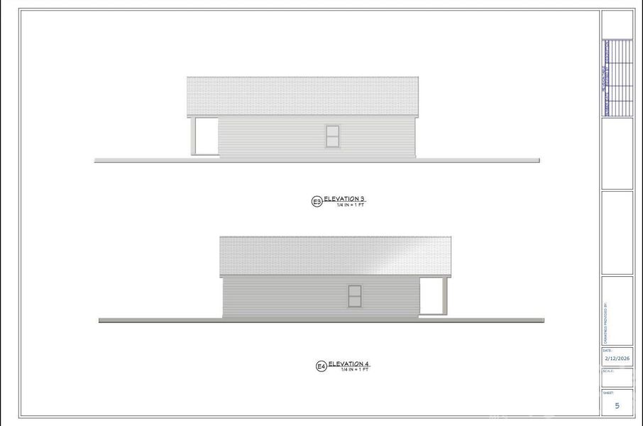 Exterior rendering of this home design in , Jefferson, SC (Image 3).