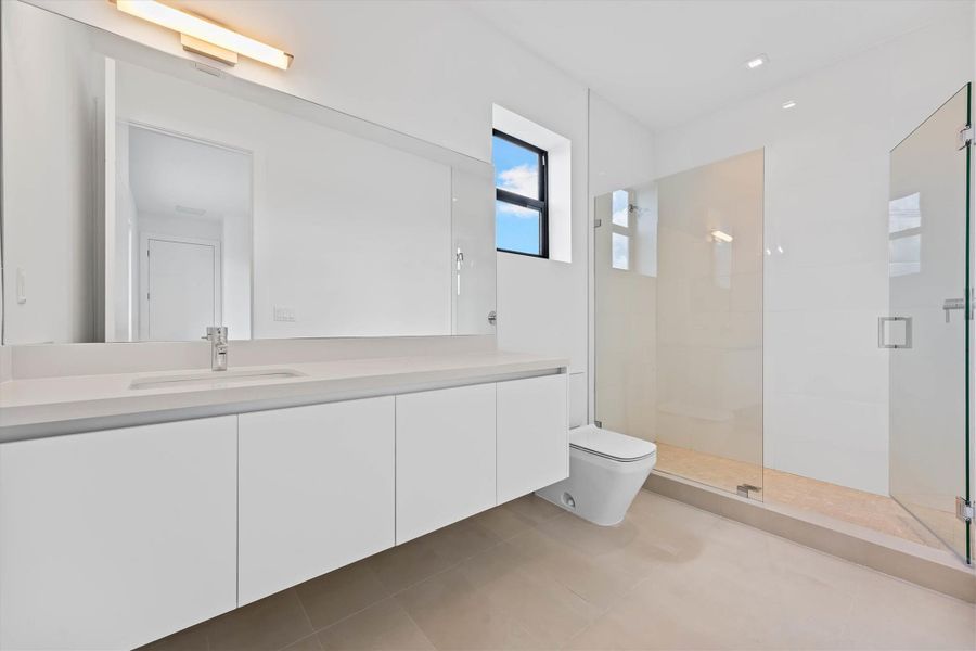 Furnished interior view inside a new home in , Weston (Image 8).