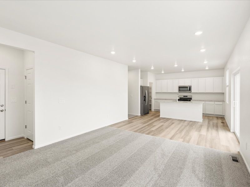 Spacious, unfurnished interior of a new home in Westgate, Greeley (Image 8). Spacious, unfurnished interior of a new home in Westgate, Greeley (Image 8).