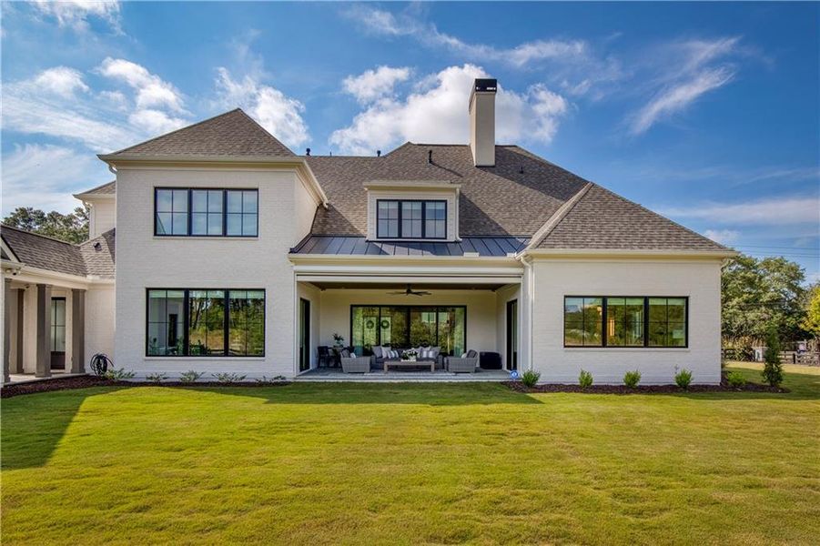 Exterior details and patio area of a home in , Alpharetta (Image 34). Exterior details and patio area of a home in , Alpharetta (Image 34).
