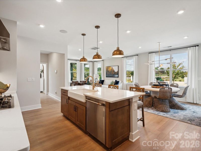 Furnished interior view inside a new home in Seven Oaks, Belmont (Image 10).