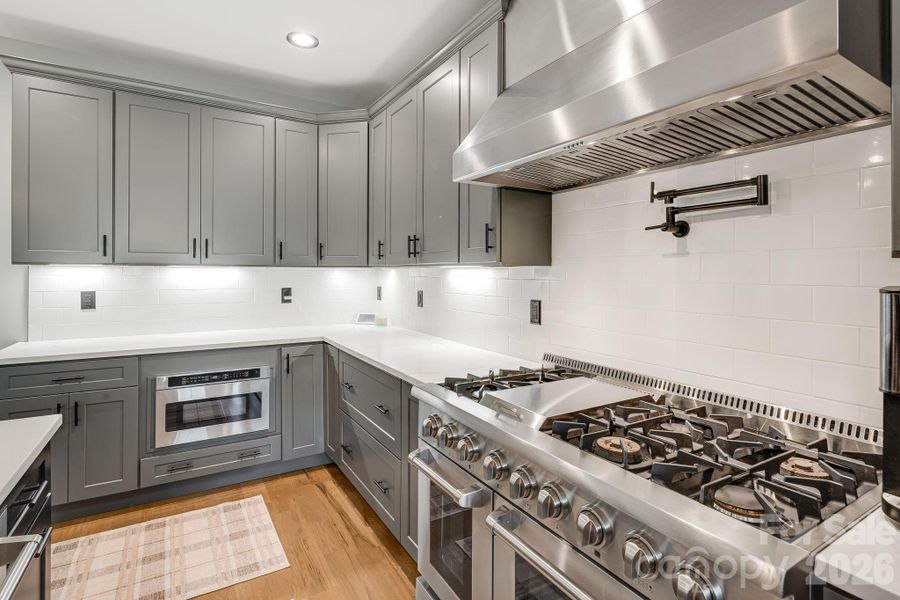 Furnished interior view inside a new home in , Hendersonville (Image 39).