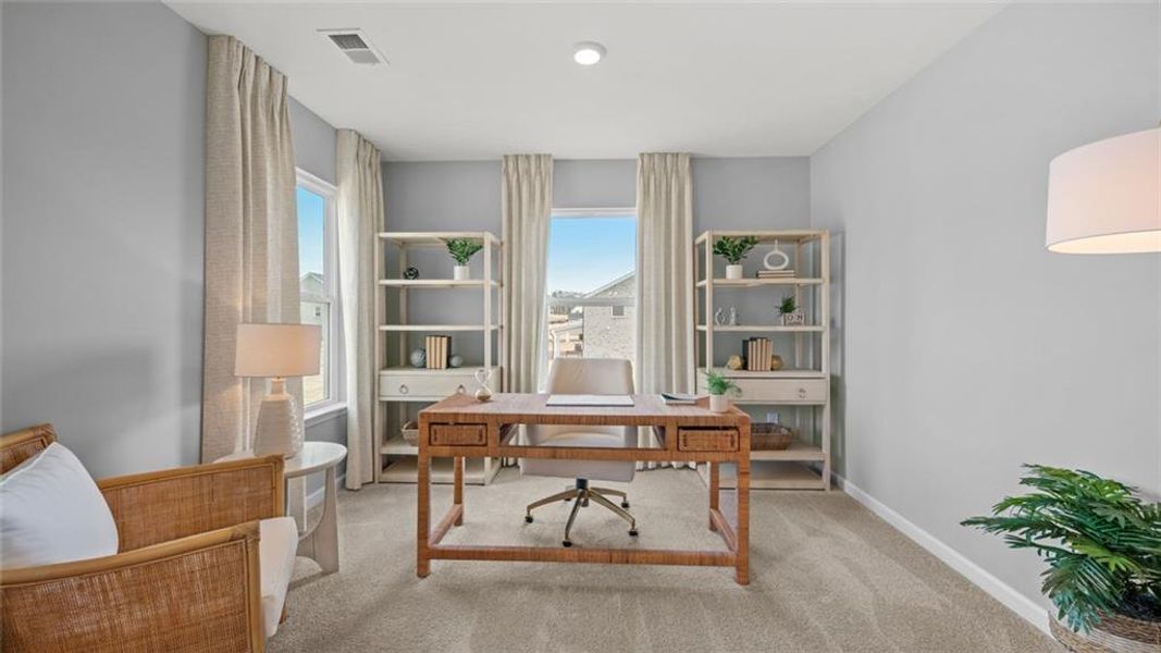 Furnished interior view inside a new home in Westland, Bogart (Image 8).